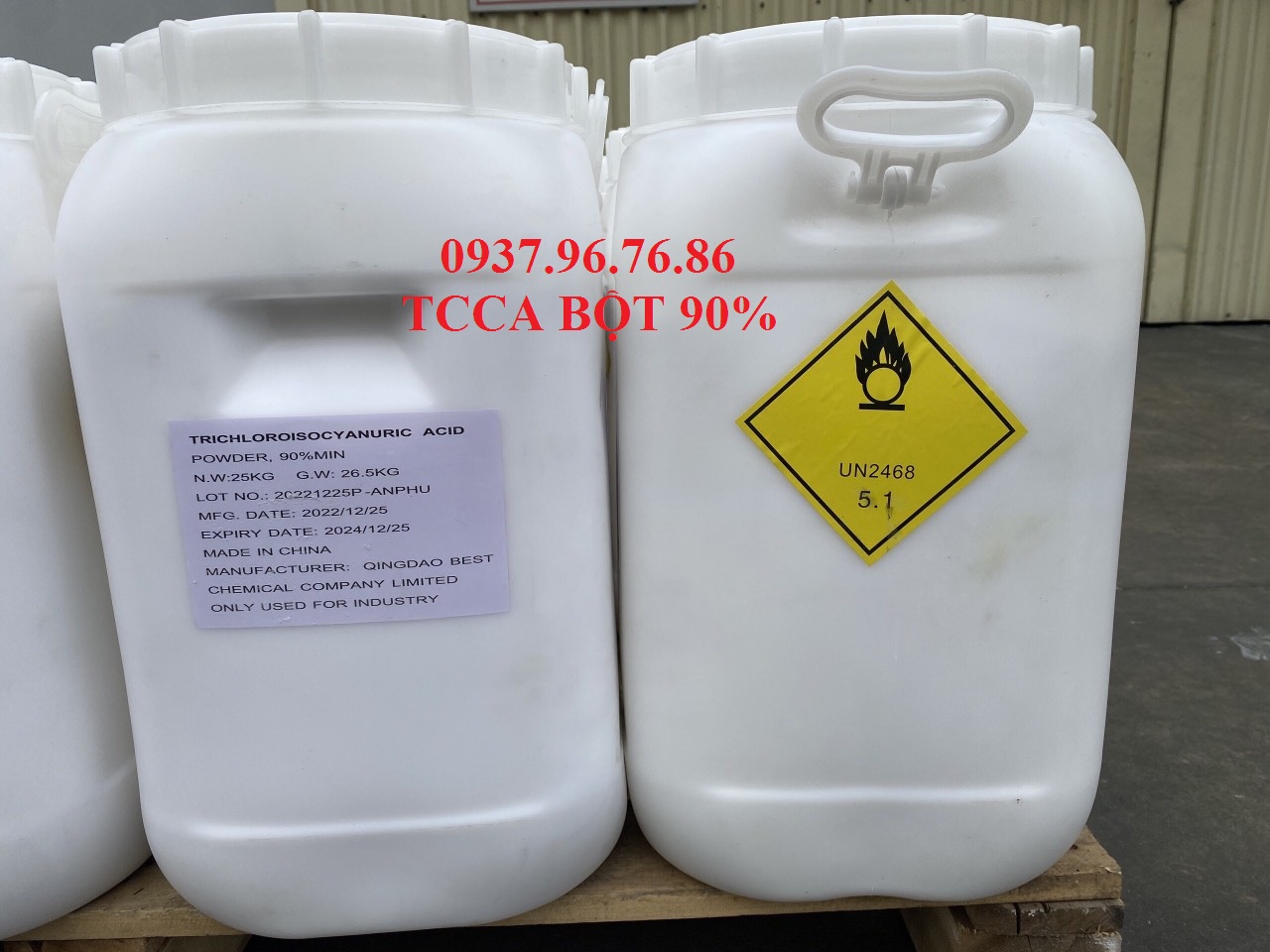 Hóa chất  Chlorine TCCA - Hóa Chất Công Nghiệp - Công Ty Mua Bán Hóa Chất Công Nghiệp